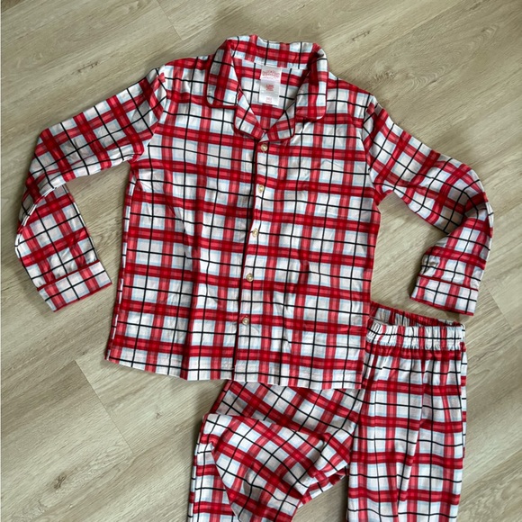 Wondershop Other - Wondershop Red and White Plaid Kids Pajama Set